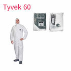 کاور یکبار مصرف با لباس ایمنی بیمارستان کارخانه لباس محافظ هود (سفید ، 175 / XL) تامین کننده